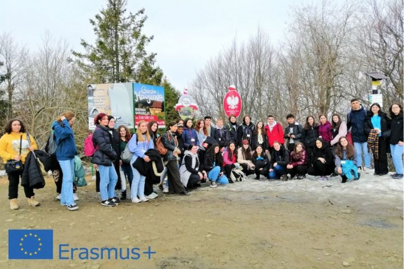 Uczniowie z Rumunii, Turcji i Francji z wizytą w Raciborzu